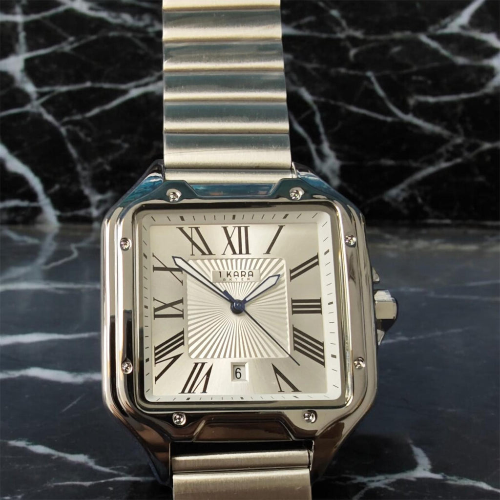 1Kara „Tog“ – Edelstahl Uhr